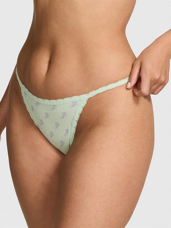 Pink Wink Dantelli Bikini Kulotu ön görünüm