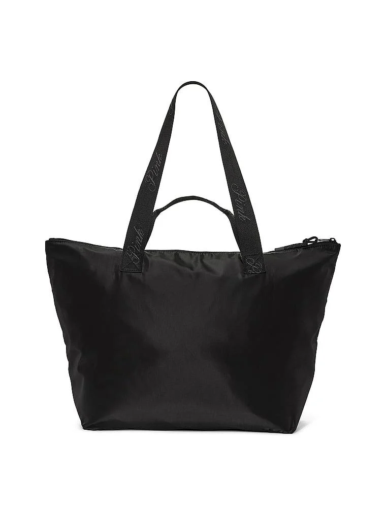Pink Sportif Tote Çanta arka görünüm