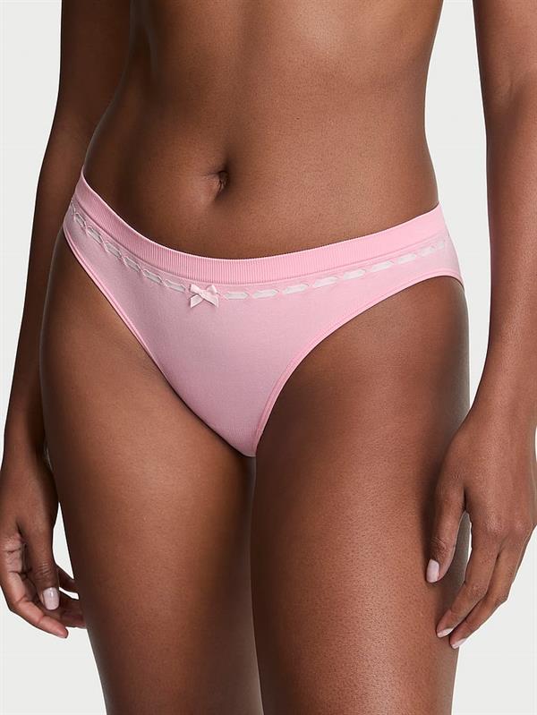 Seamless Kurdele Detayli Bikini Kulotu