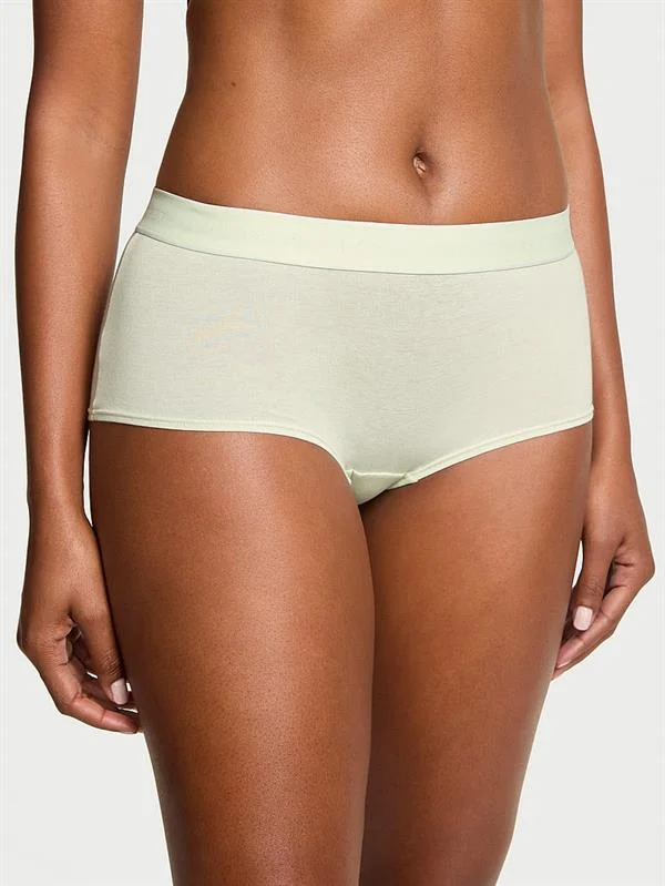 Logolu Pamuklu Boyshort Kulot