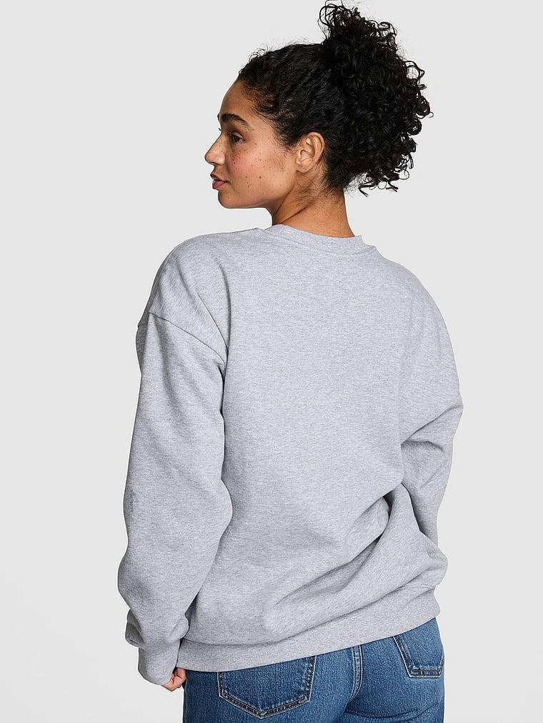 Pink Ivy Oversize Bisiklet Yaka Sweatshirt arka görünümü