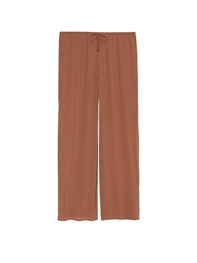 Transparan Crinkle Genis Paca Pantolon