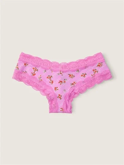 Pink Dantel Detayli Cheekster Kulot