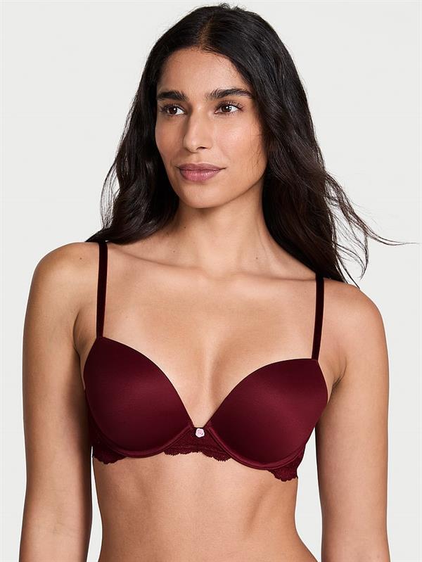 Puruzsuz Dantelli Push Up Sütyen