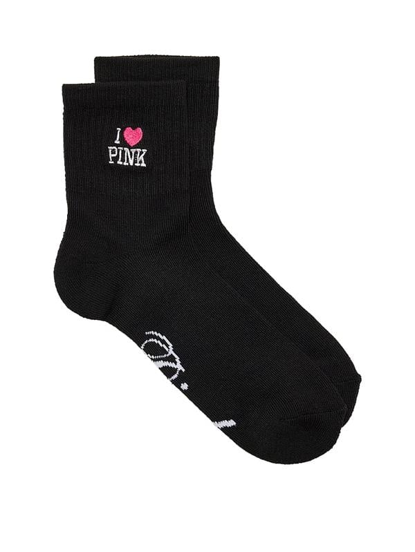 Pink Kısa Corap ön görünüm