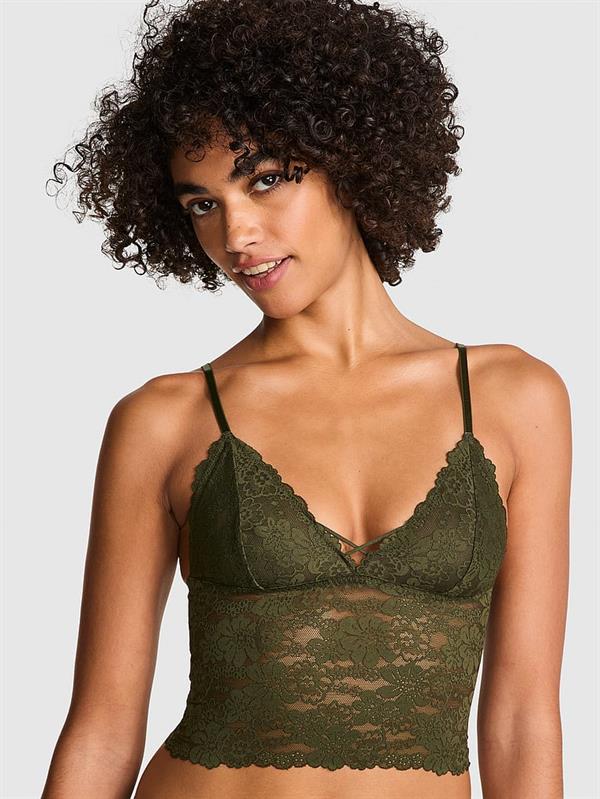 Pink Wink Dantelli Desteksiz Bralet
