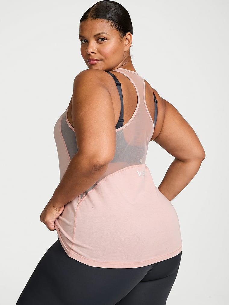 Vsx Pima Pamuklu Jersey Racerback Atlet arka görünümü