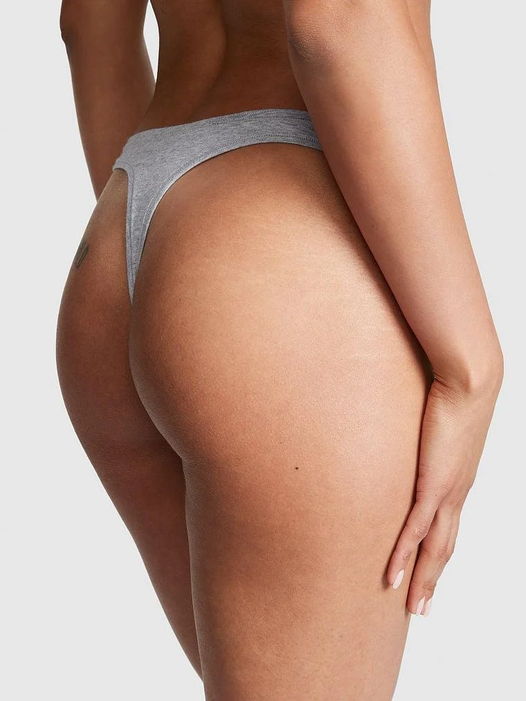 Pink Pamuklu Tanga arka görünüm