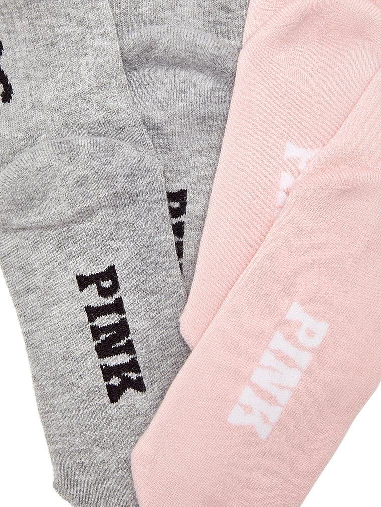 Pink 2li Paket Kısa Corap arka görünümü