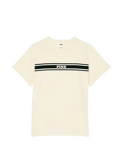 Pink Oversize Kısa Kollu Tisort ön görünüm