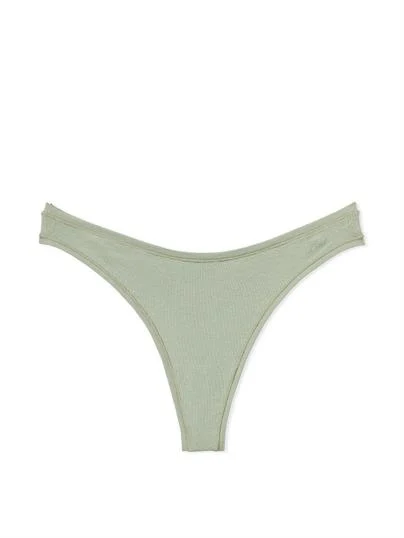 Pink Pamuklu Tanga ön görünüm