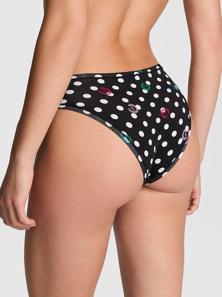 Pink Pamuklu Cheeky Kulot arka görünümü