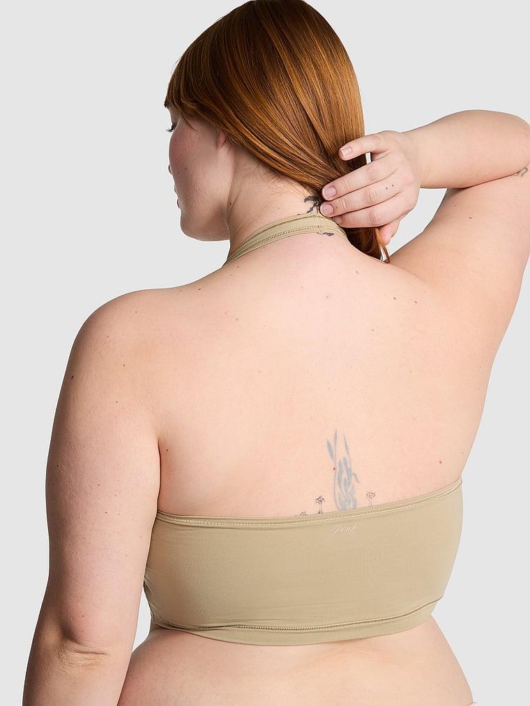 Pink Mikro Halter Sütyen arka görünümü