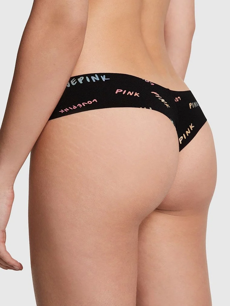 Pink Lazer Kesim Tanga arka görünüm