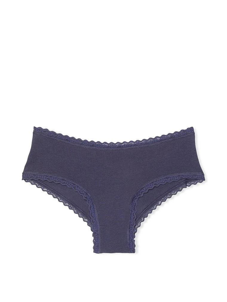 Beli Dantelli Pamuklu Cheeky Kulot arka görünüm