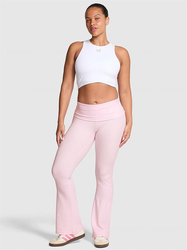Pink Beli Katlanabilen Ispanyol Paca Tayt