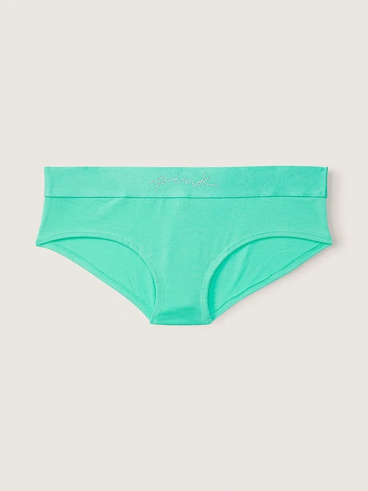 Victorias S Secret Pink Logolu Hipster Kulot arka görünüm