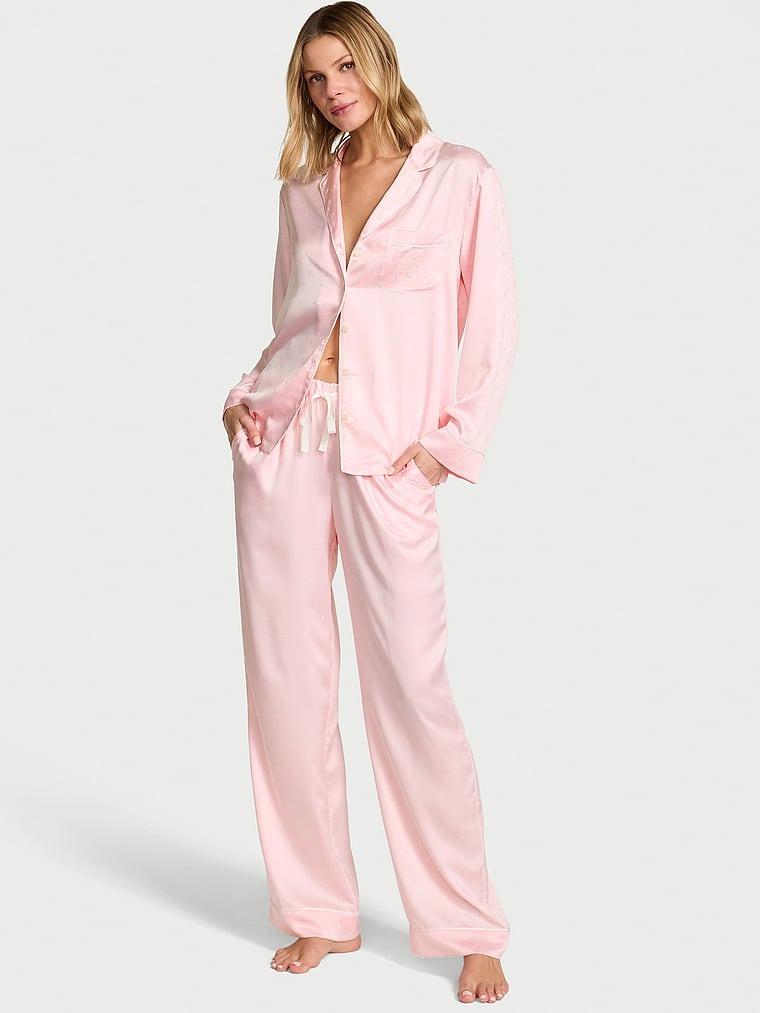 Saten Pijama Takimi arka görünümü