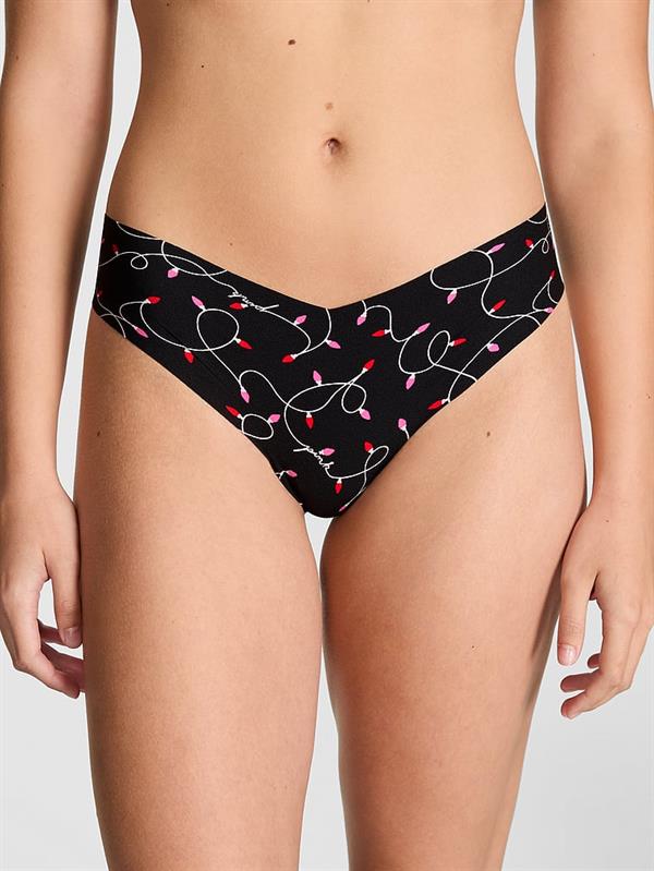 Pink Lazer Kesim Tanga ön görünüm