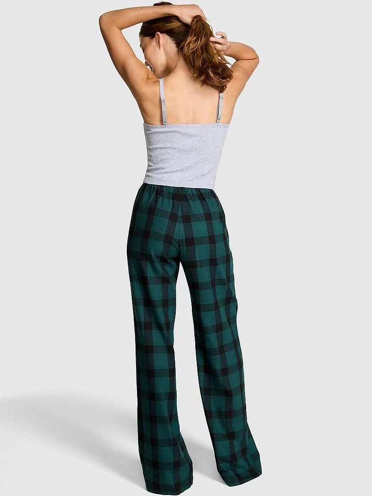 Pink Flanel Pijama Alti arka görünüm