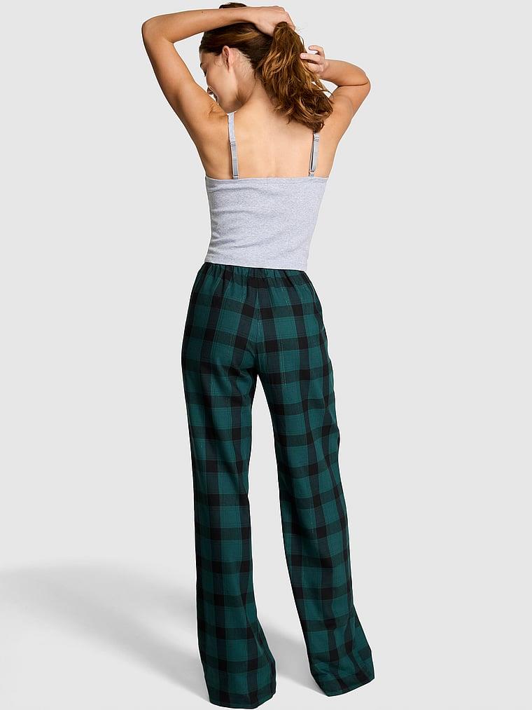 Pink Flanel Pijama Alti arka görünümü