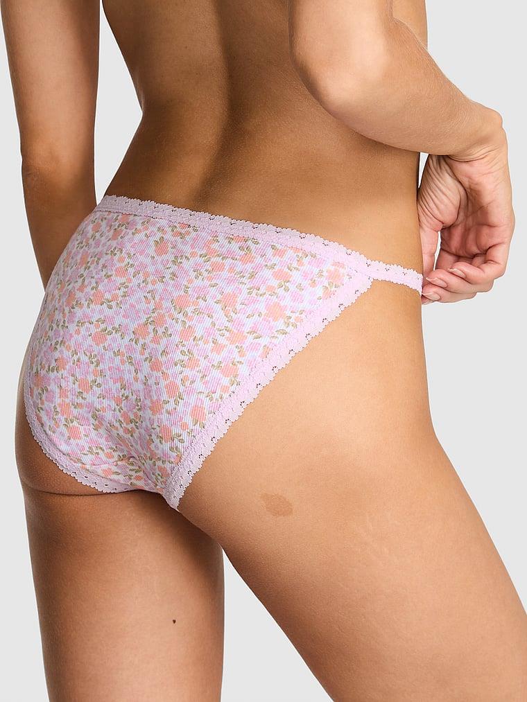 Pink Wink Dantelli Bikini Kulotu arka görünümü