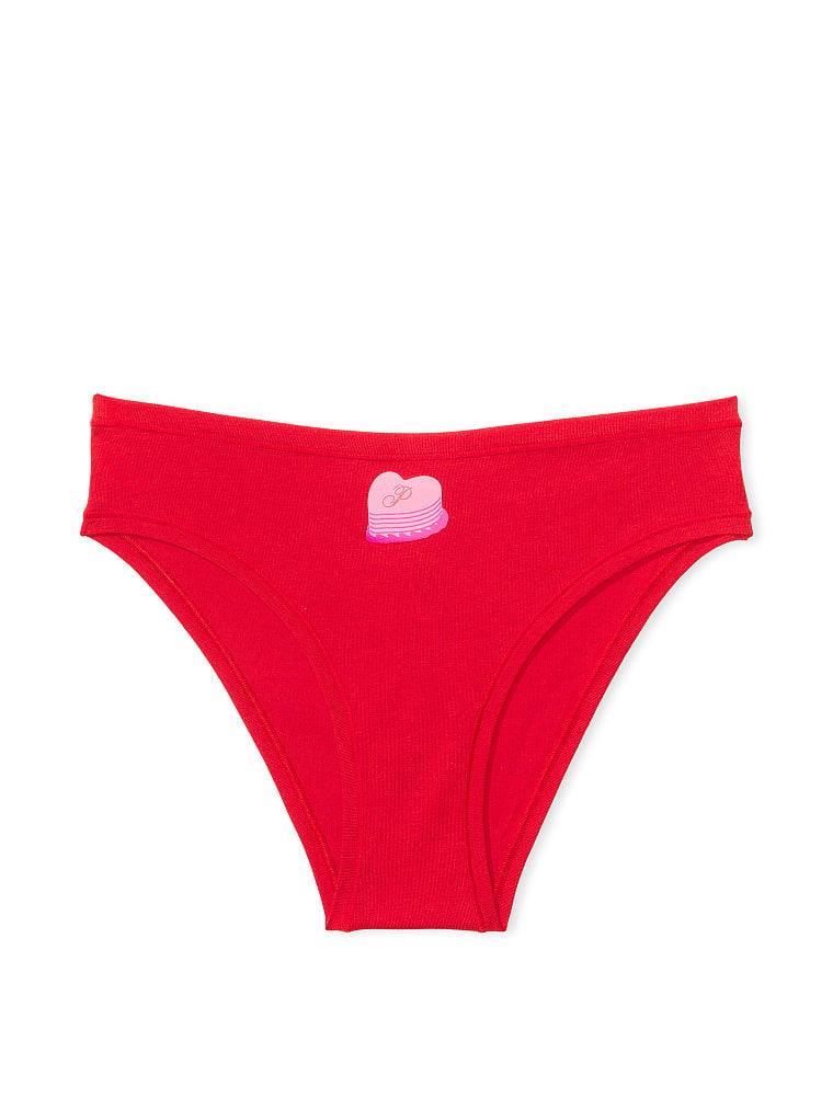 Pink Pamuklu Cheeky Kulot arka görünümü