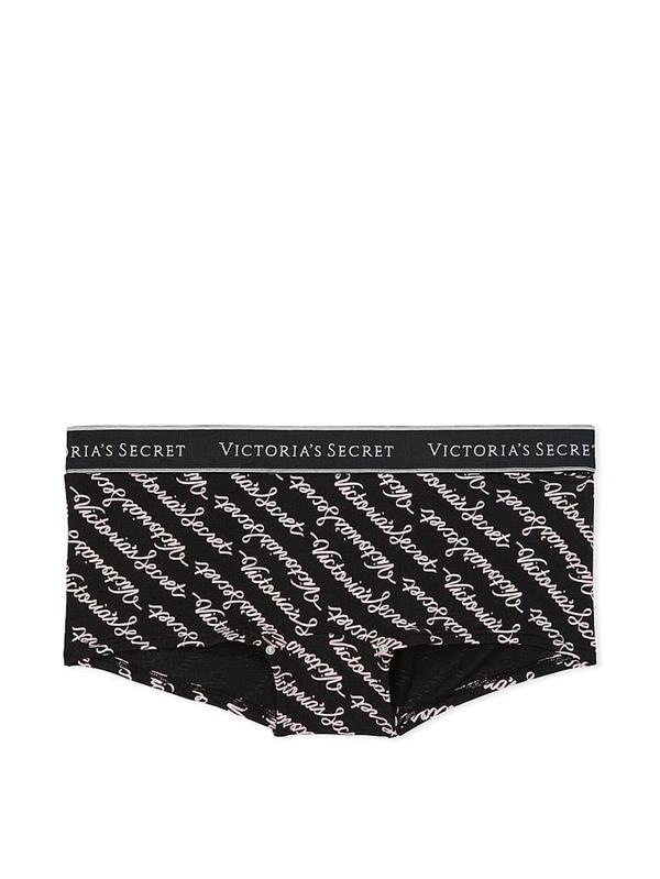 Logolu Pamuklu Boyshort Kulot