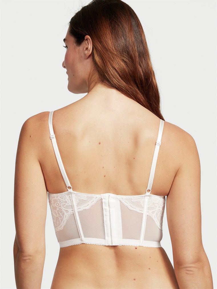 Dantelli Push Up Korse Bustiyer arka görünümü