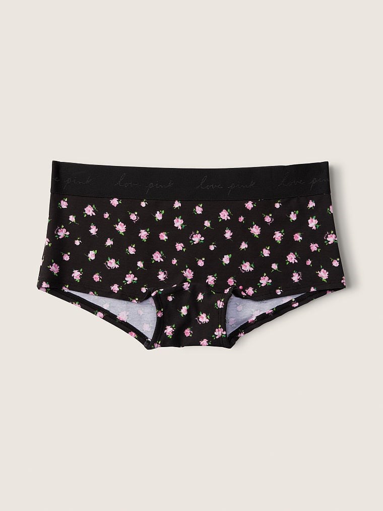 Pink Logolu Boyshort Kulot arka görünümü