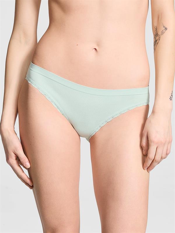 Pink Lazer Kesim Bikini Kulot