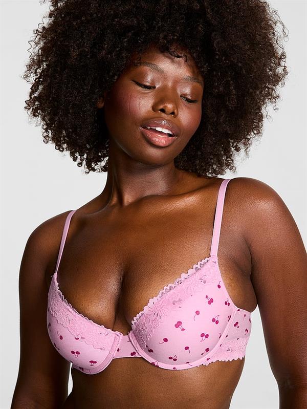 Pink Wear Everywhere Push Up Sütyen ön görünüm