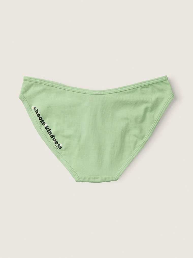 Pink Pamuk Bikini Kulot arka görünüm