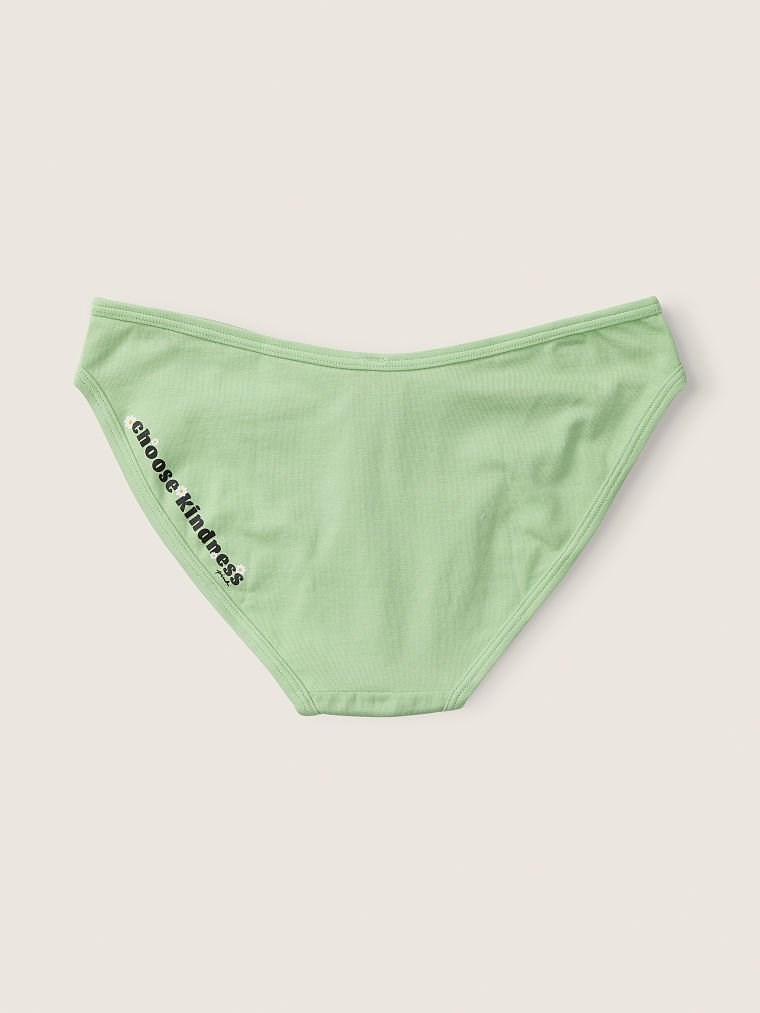 Pink Pamuk Bikini Kulot arka görünümü
