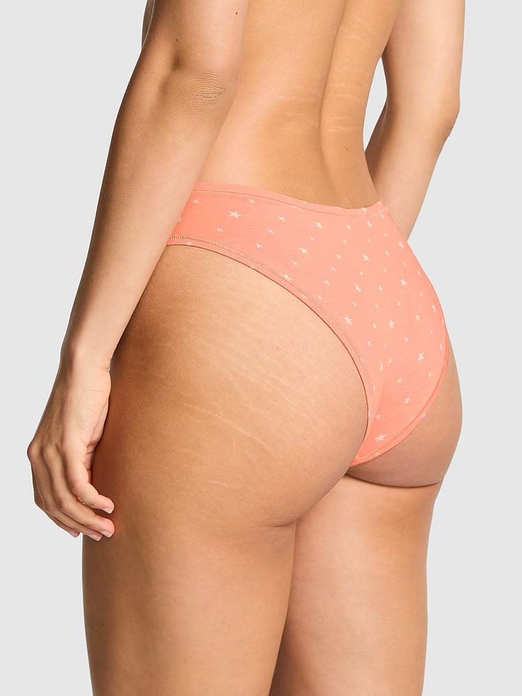 Pink Pamuklu Cheeky Kulot arka görünümü