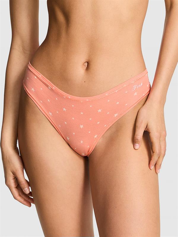Pink Pamuklu Cheeky Kulot