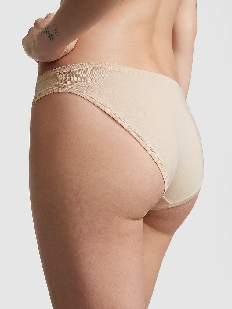 Pink Pamuklu Bikini Kulot arka görünümü