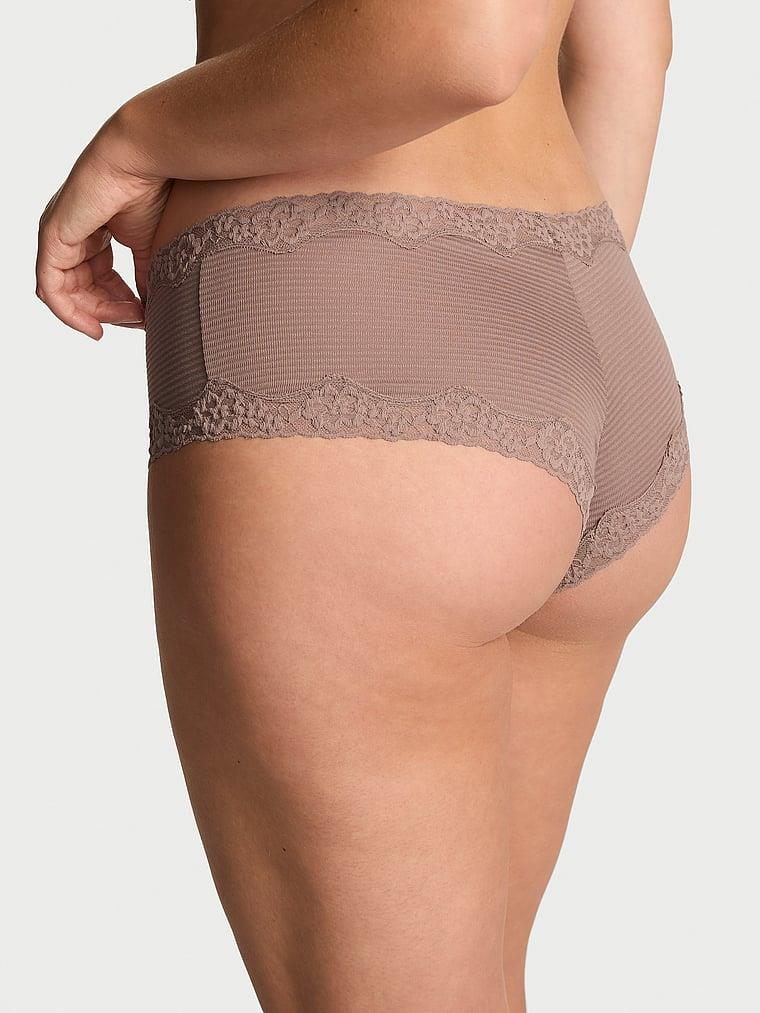 Pamuklu Dantelli Cheeky Kulot arka görünümü