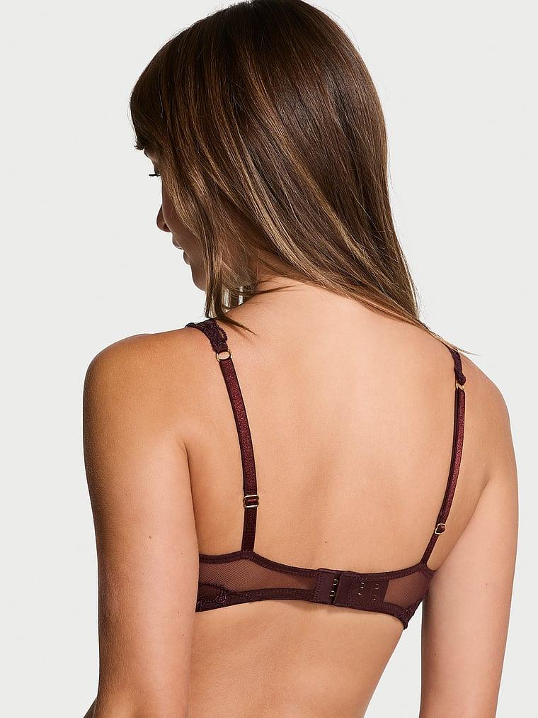 Vs Logo Islemeli Ucgen Bralet arka görünümü