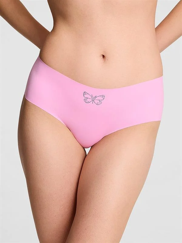 Pink Lazer Kesim Cheeky Kulot
