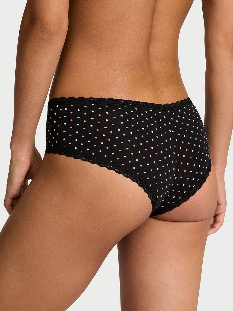 Beli Dantelli Pamuklu Cheeky Kulot arka görünüm