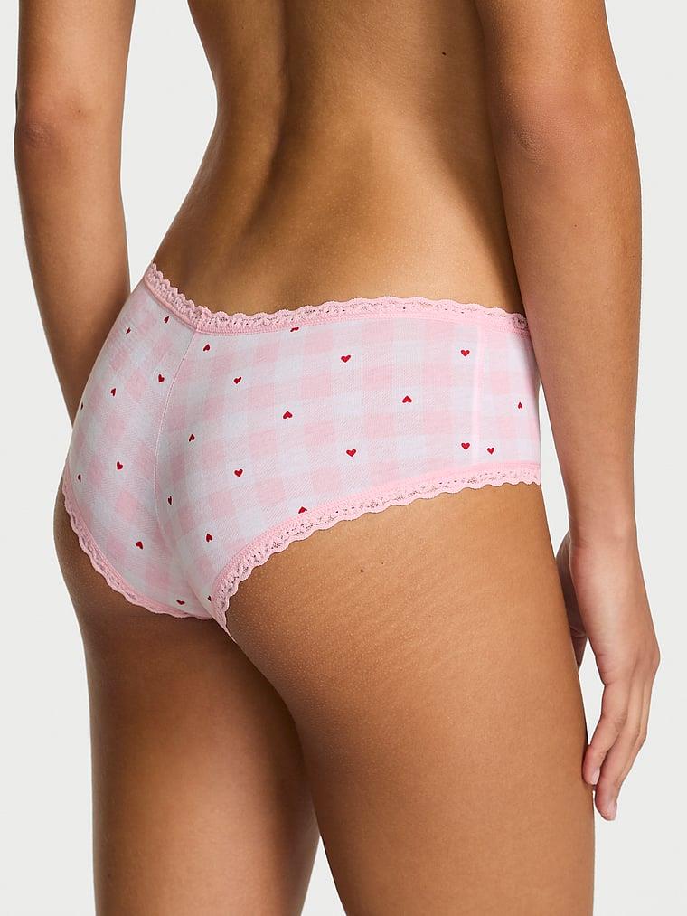 Beli Dantelli Pamuklu Cheeky Kulot arka görünüm