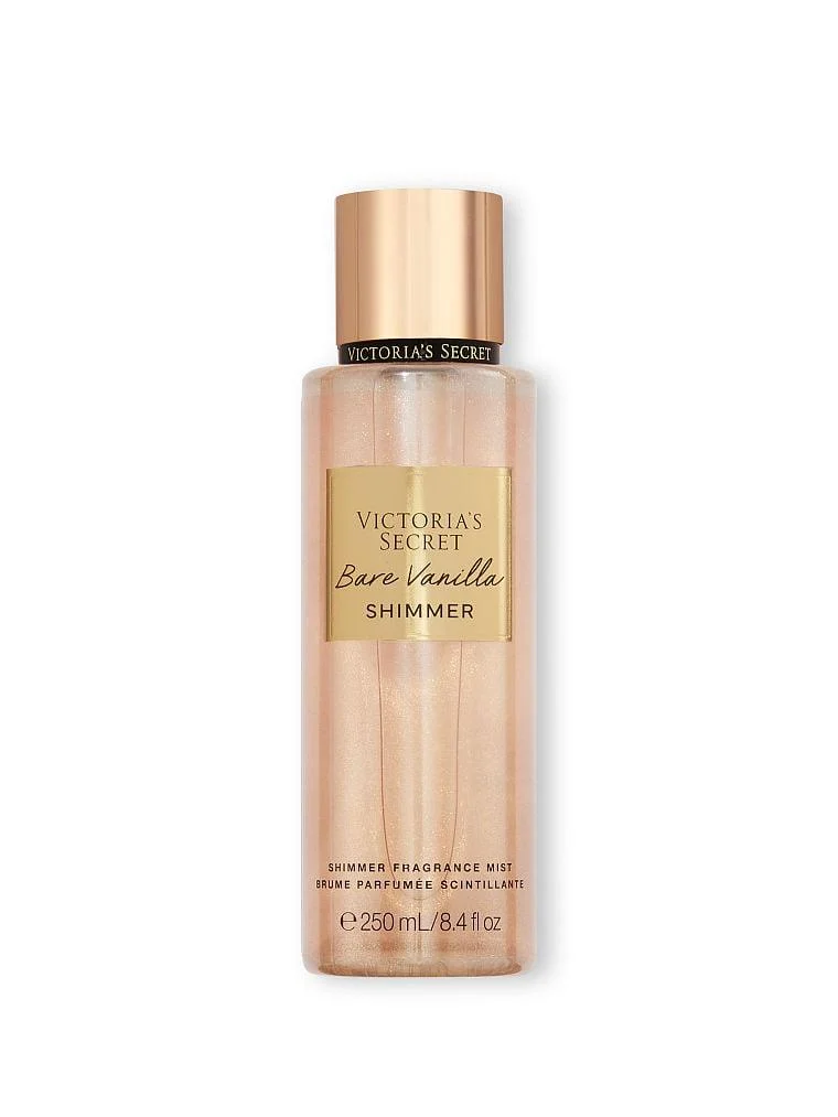 Bare Vanilla Işıltılı Vücut Spreyi arka görünüm