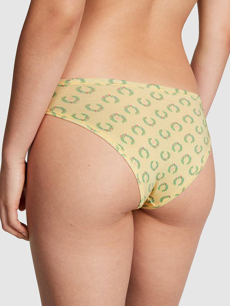 Pink Pamuklu Cheeky Kulot arka görünümü