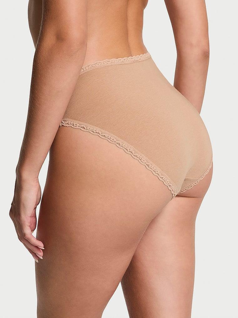 Dantelli Pamuklu Bikini Kulot arka görünümü