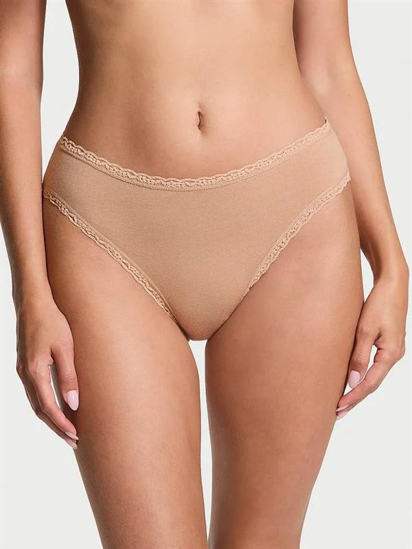 Dantelli Pamuklu Bikini Kulot