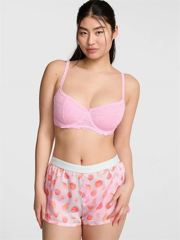 Pink Ipeksi Pijama Sortu