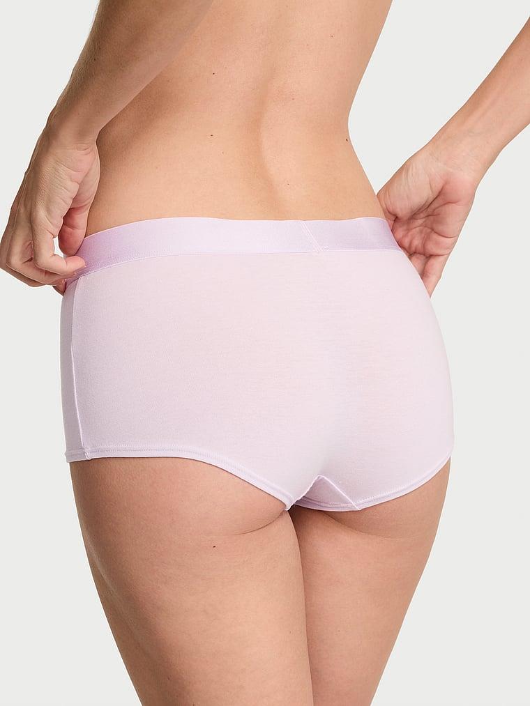 Logo Detayli Kalpli Boyshort Kulot arka görünüm