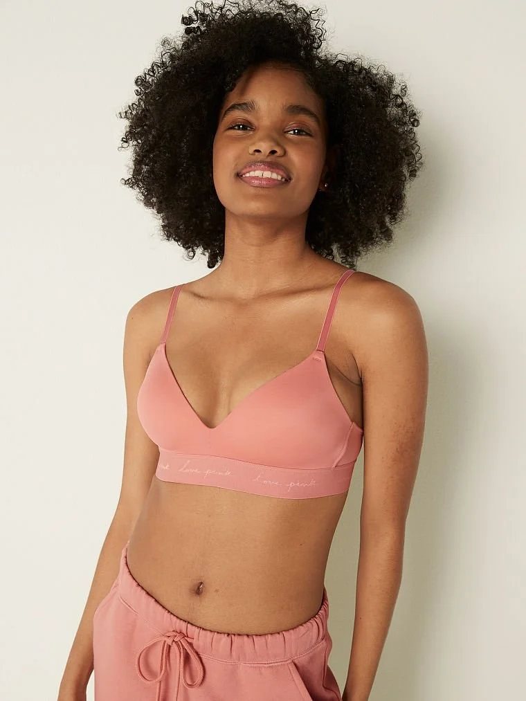 Pink Wear Everywhere Balensiz Ince Astarli Sütyen arka görünüm
