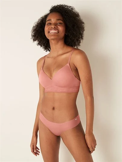 Pink Wear Everywhere Balensiz Ince Astarli Sütyen ön görünüm
